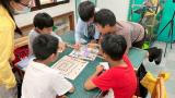 同學帶領桌遊活動